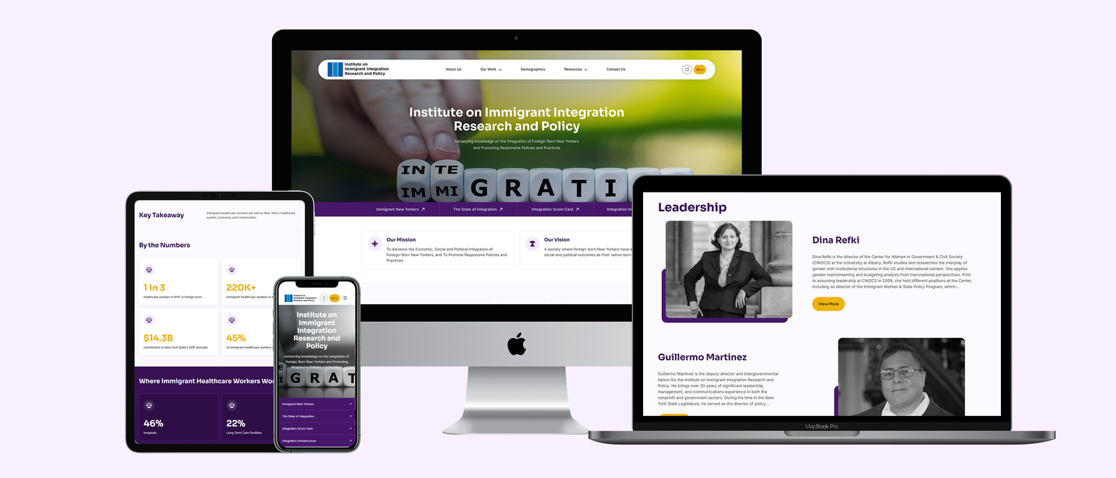 University Web Platform Mockup
